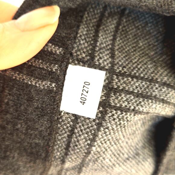 Ann Taylor Factory Gray Viscose Blend Poncho Sweater Size ML - Picture 5 of 8